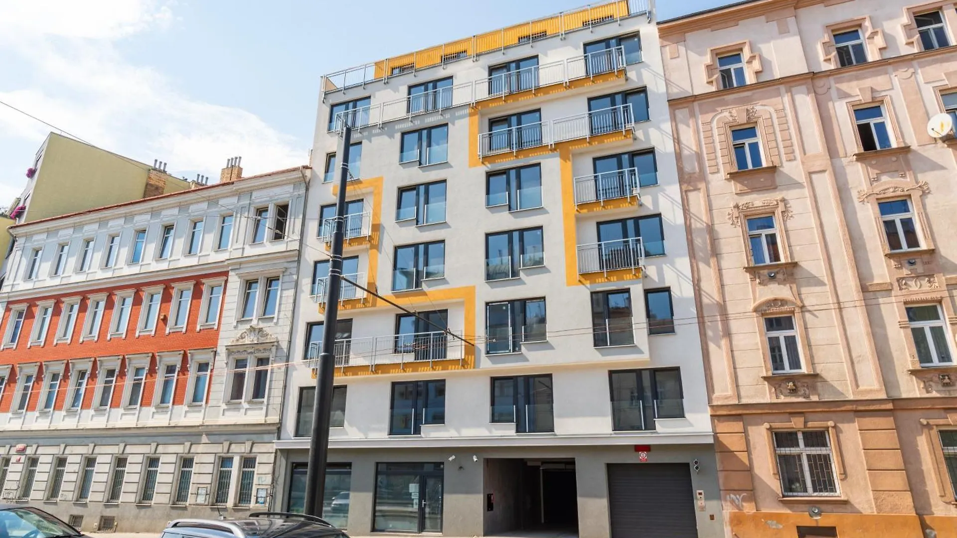 Brand New Studio Apartment # 45 With Free Parking In The City Center Prague